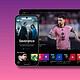 Apple TV+ and soccer game on devices